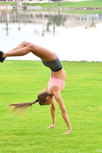 Sporty Chick FTV Carmen Doing Yoga