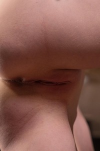 Febe Teasingly Lifts Skirt Showing Panties And Rounded Ass