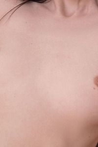 Haddie Perfectly Naked And Lounging On The Rug