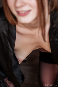 Zuzanna Freckle-faced Estonian Brunette Smiles Sweetly