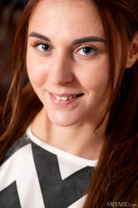 Liana Luck Slides Her Panties Down Over Her Curvaceous Ass