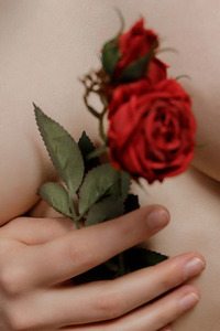 Polly Yangs Toys With Her Stiffening Nipples As She Masturbates