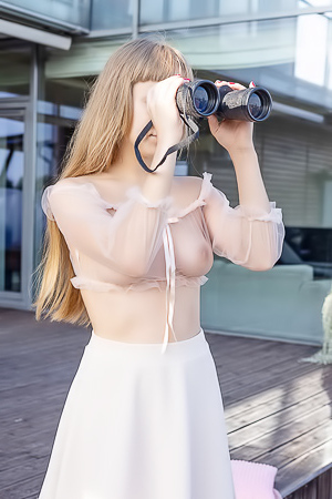 Arete Going Face Down Booty Up With A Carefree Smile