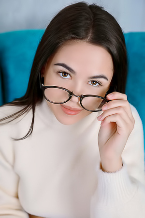 Dzhili Irresistible When She’s Wearing Nothing But Her Knee Socks And A Naughty Smile