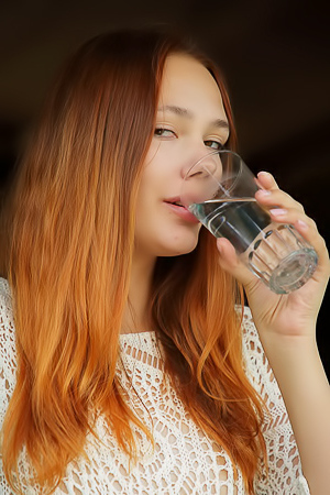 Janey Artistic Nude Teen Girl Spreads Her Ass