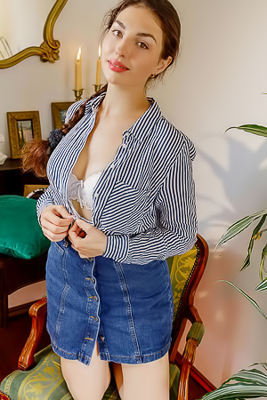 Electra Noir Confesses Buried Desires in Blonde Heat