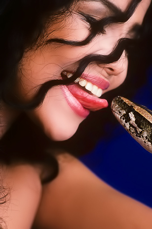 La Toya Jackson Seduces The Night With A Bold Stare