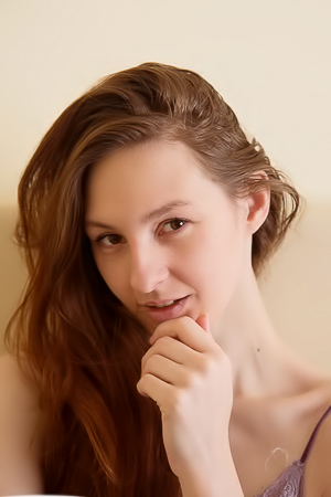 Moonlit Allure: Maryls Hairy Pussy Beckons from Russian Shadows